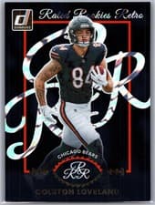 2025 Donruss Rated Rookies Retro Colston Loveland #18 card