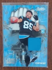 Ja'Tavion Sanders 2024 Panini Absolute Rookie Force card