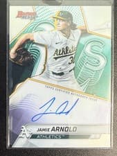 Jamie Arnold 2025 Bowman's Best Best of 2025 Autographs card