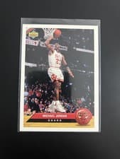 Michael Jordan 1992 Upper Deck McDonald's card