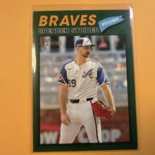Spencer Strider 2026 Topps Heritage card