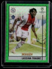 Lassina Traore 2020 Topps Merlin Chrome UEFA Champions League card