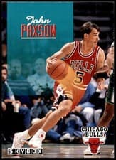 John Paxson 1992-93 SkyBox Base Set card