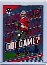 2020 Panini Mosaic Got Game Tom Brady Green Prizm #GG2 card