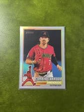 Corbin Carroll 2025 Topps Heritage 1976 Redefined card