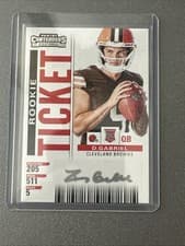 Dillon Gabriel 2025 Panini Select Contenders Rookie Ticket card