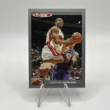 Udonis Haslem 2004-05 Topps Total Base Set card