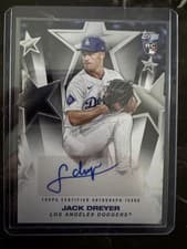 2025 Topps Update Baseball Stars Autographs Jack Dreyer #BSAU-JD card