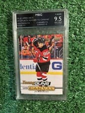 Jack Hughes 2019 Upper Deck Canvas card
