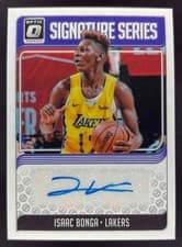 2018 Panini Donruss Optic Signature Series Isaac Bonga #IBG