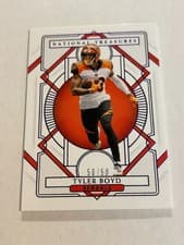 Tyler Boyd 2020 Panini National Treasures card