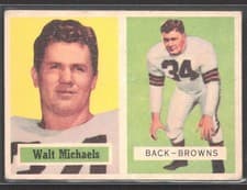 1957 Topps Walt Michaels #102