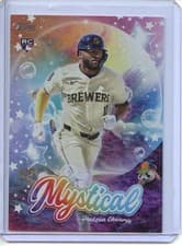 Jackson Chourio 2024 Topps Update Mystical card