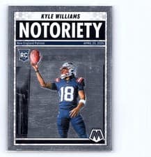 2025 Panini Mosaic Notoriety Kyle Williams #23 card