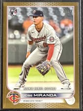 Jose Miranda 2022 Topps Update card