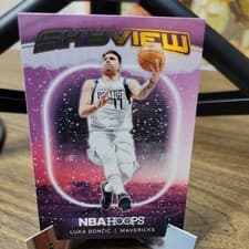 Luka Doncic 2024 Panini NBA Hoops Skyview card
