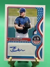 2025 Panini Stars & Stripes 13U/14U National Team Signatures Jackson Coffey #NTS-JC card