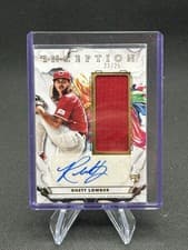 2025 Topps Inception Inception Autograph Game Relics Rhett Lowder #IAGR-RL card