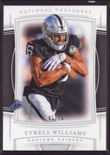 2019 Panini National Treasures Tyrell Williams #84