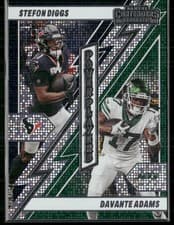 2024 Panini Contenders Power Players Davante Adams / Stefon Diggs #14 card