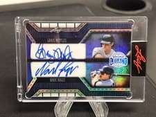 Graig Nettles / Wade Boggs 2025 Leaf Bronx Legacy Dual Autographs card