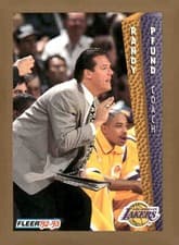 Randy Pfund 1992-93 Fleer Base Set card