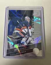 2025-26 SPx Blue Autograph Parallel - Rookies Jakub Skarek #F-SK card