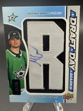 2024-25 SP Game Used Draft Day Marks Mavrik Bourque #DDM-BO* card