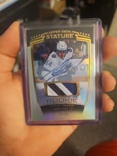 2024-25 Upper Deck Stature Base Memorabilia Conor Geekie #33 card