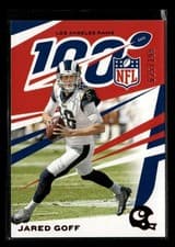 Jared Goff 2019 Panini Chronicles card