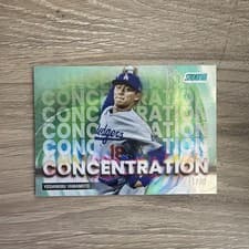 2025 Stadium Club Concentration Yoshinobu Yamamoto #C-12 card