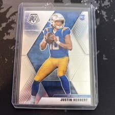 Justin Herbert 2020 Panini Mosaic card