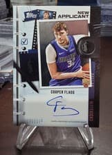 2025-26 Topps New Applicants Autographs Cooper Flagg #NA-CF card