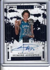 2025 Panini Impeccable WNBA Impeccable Honors Signatures Seimone Augustus #4 card