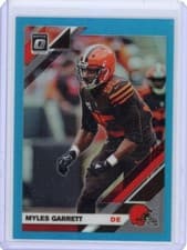 Myles Garrett 2019 Donruss Optic card