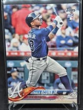 2018 Topps Ronald Acuna Jr. #698