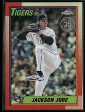 2025 Topps Chrome Update 1990 Topps Chrome Jackson Jobe #90CU-17 card
