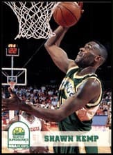 Shawn Kemp 1993-94 Hoops Base Set card