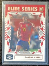 Lamine Yamal 2025 Panini Donruss Road to FIFA Elite Series card