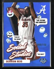 Derrion Reid 2024-25 Bowman University Chrome Social Studies card