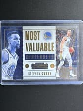 2017 Panini Contenders Most Valuable Contenders Stephen Curry #6