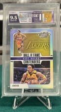 Kobe Bryant 2018 Panini Contenders Optic Hall of Fame Contenders card
