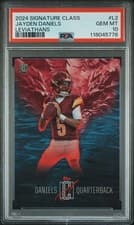 2024 Topps Signature Class Leviathans Jayden Daniels #L-2 card