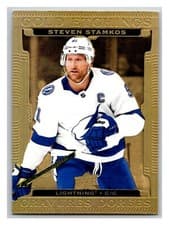 Steven Stamkos 2022 Upper Deck Tim Hortons Gold Etchings card