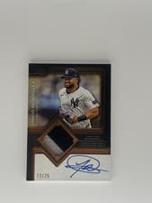 2025 Topps Autograph Patch Jasson Domínguez #TFAP-JD card