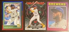 Jackson Chourio 2024 Topps Heritage card