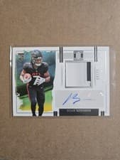 2023 Panini Impeccable Rookie Patch Auto Bijan Robinson #RPA-BR