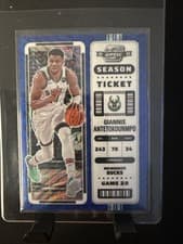 Giannis Antetokounmpo 2022 Panini Contenders Optic card