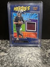 2025 Panini Absolute Absolute Heroes Memorabilia Jayden Daniels #AHM-JDS card