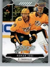 Roman Josi 2019 Upper Deck MVP card